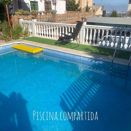 莫纳奇尔Casita Rural La Rosa De La Huerta Con Chimenea Interior公寓 外观 照片
