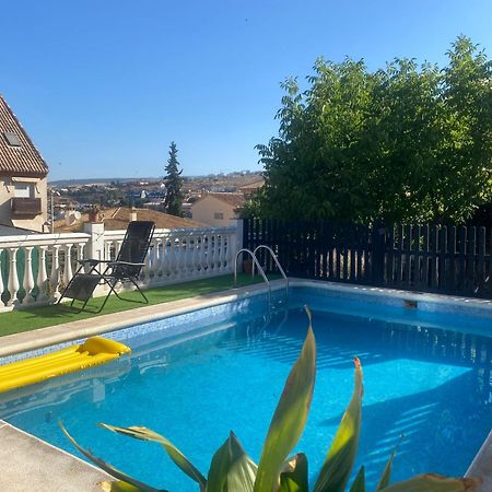 莫纳奇尔Casita Rural La Rosa De La Huerta Con Chimenea Interior公寓 外观 照片