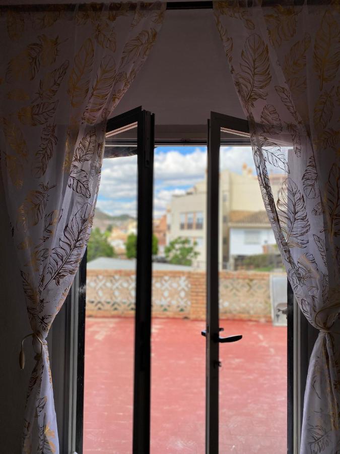 莫纳奇尔Casita Rural La Rosa De La Huerta Con Chimenea Interior公寓 外观 照片