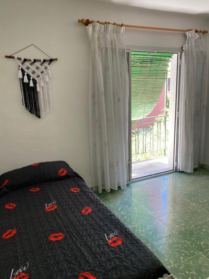 莫纳奇尔Casita Rural La Rosa De La Huerta Con Chimenea Interior公寓 外观 照片