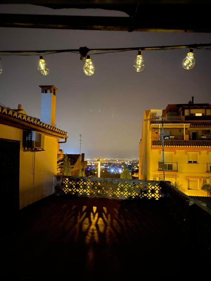 莫纳奇尔Casita Rural La Rosa De La Huerta Con Chimenea Interior公寓 外观 照片