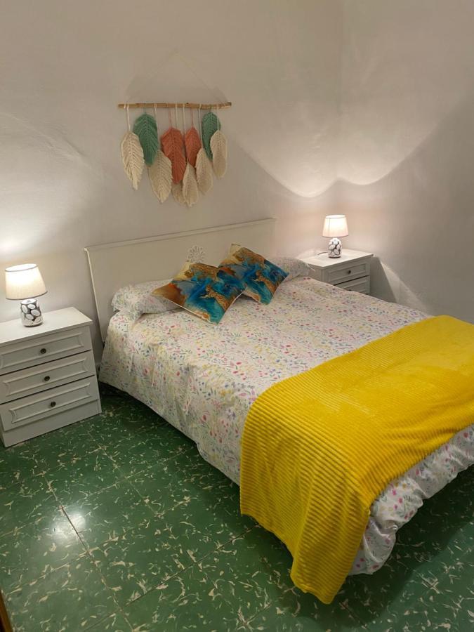 莫纳奇尔Casita Rural La Rosa De La Huerta Con Chimenea Interior公寓 外观 照片