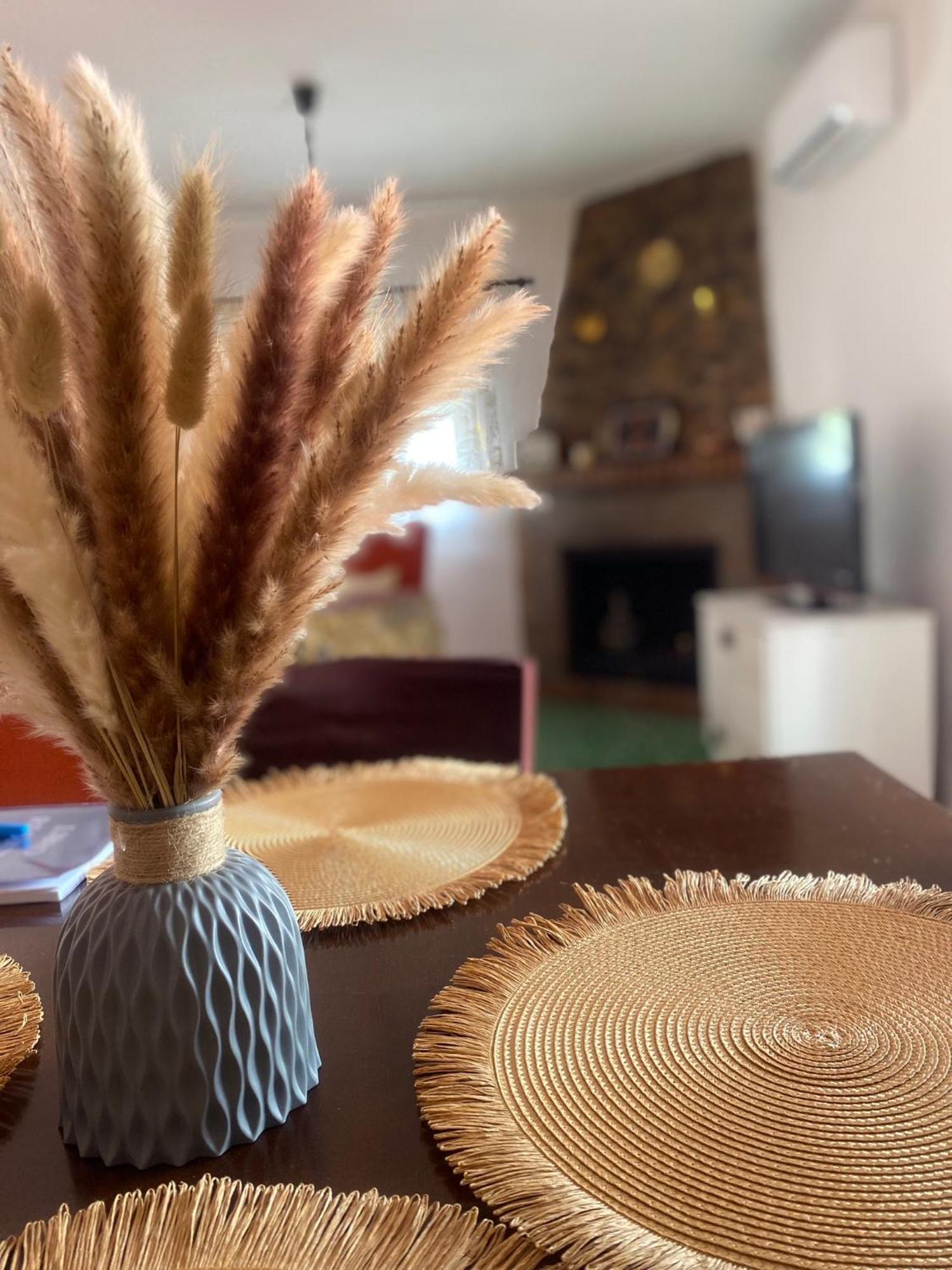 莫纳奇尔Casita Rural La Rosa De La Huerta Con Chimenea Interior公寓 外观 照片