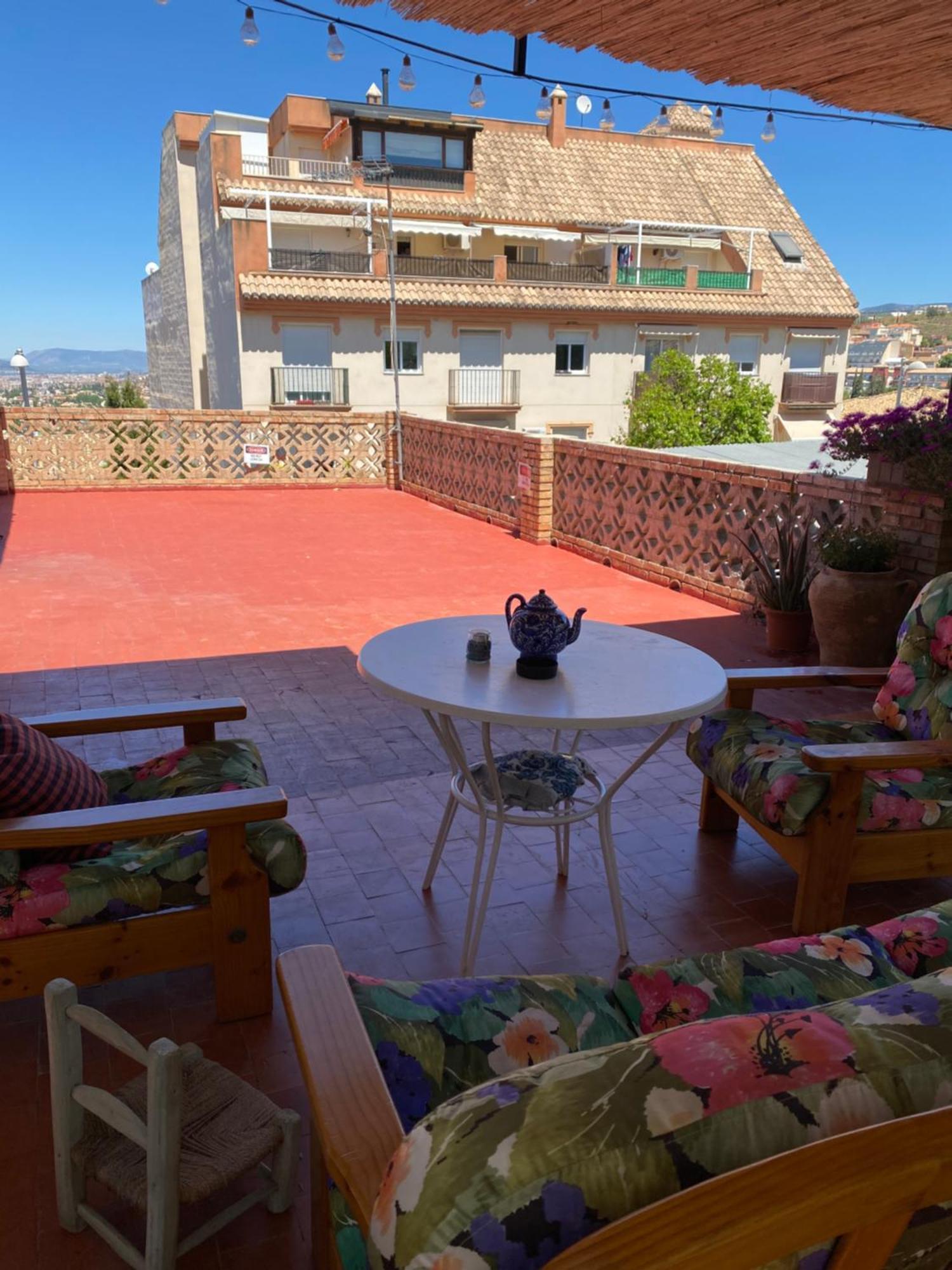 莫纳奇尔Casita Rural La Rosa De La Huerta Con Chimenea Interior公寓 外观 照片
