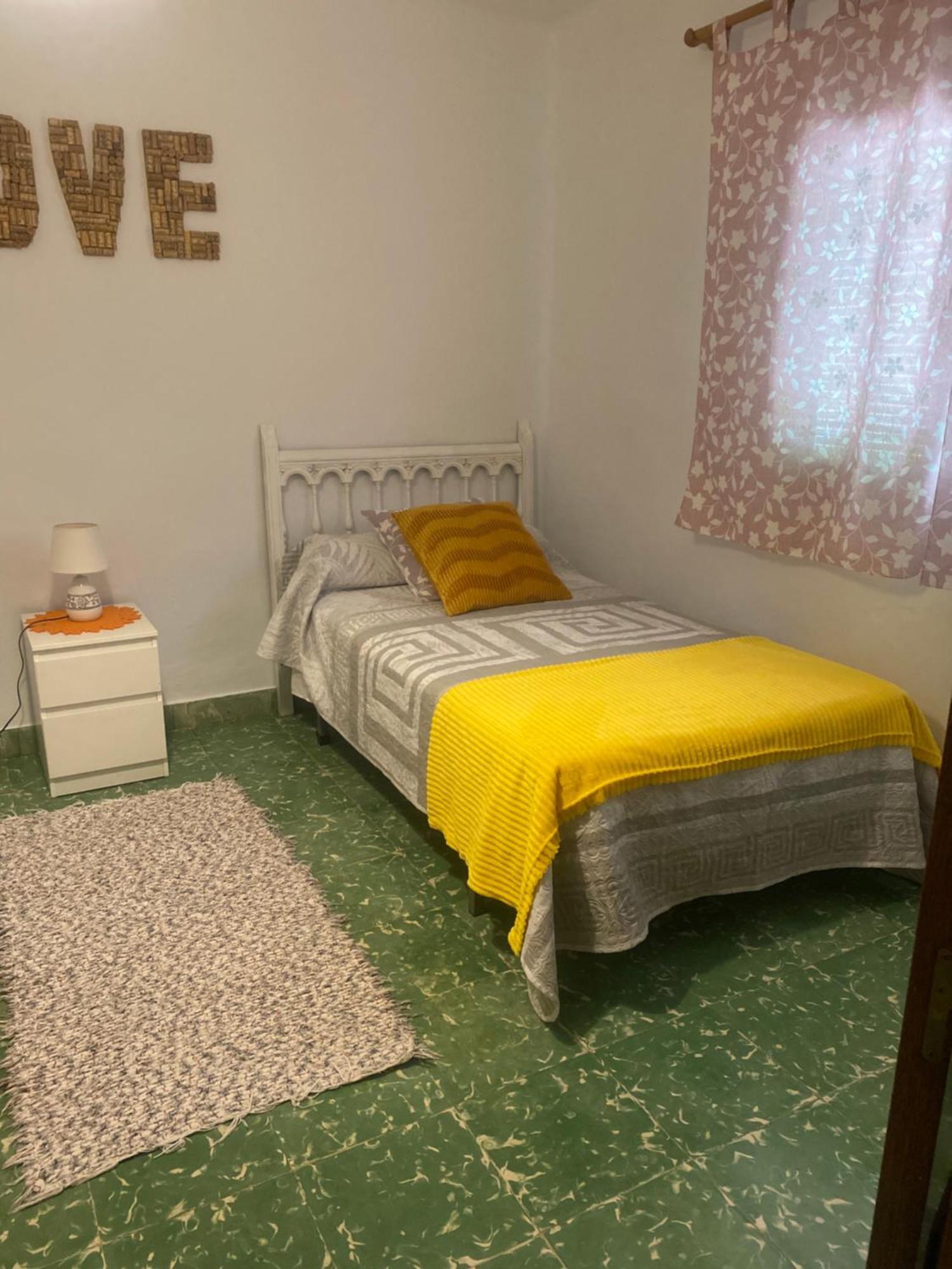 莫纳奇尔Casita Rural La Rosa De La Huerta Con Chimenea Interior公寓 外观 照片